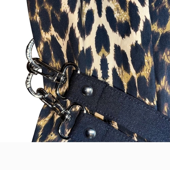 2x Killstar Leopard Pin Up Dress Goth Rockabilly Psychobilly Pencil Punk XXL - Picture 6 of 11